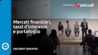 Mercati finanziari tassi dinteresse e portafoglio  UniCredit Save4You [upl. by Enyamrahs108]