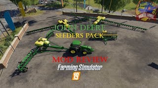 Farming Simulator 19  John Deere Seeders Pack  Mod Review [upl. by Kelley]