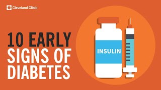 10 Early Signs of Diabetes [upl. by Collen84]