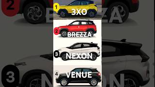 venue 2024 vs nexon vs brezza vs 3xo comparison which is your choice in 2024 [upl. by Yntirb]