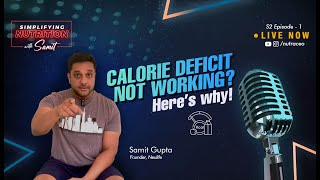 Calorie Deficit not working🍔❌ Here’s why [upl. by Assirac547]