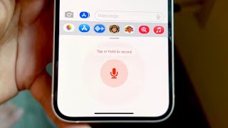 How To Send Audio Message On iPhone 14iPhone 14 Pro [upl. by Yren909]