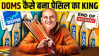 How Doms Pencil Dominates India’s 4000 Crore Pencil Market  Case Study  Live Hindi Facts [upl. by Arluene586]