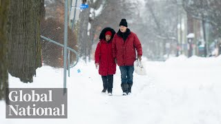 Global National Jan 13 2024  Deep freeze shattering records across Canada [upl. by Herzig]