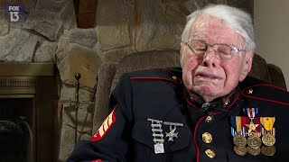 We havent got the country we had when I was raised 100yearold veteran worried about America [upl. by Jaban]