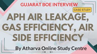 APH AIR LEAKAGE PERCENTAGE X RATIO GAS SIDE AND AIR SIDE EFFICIENCYengineering students tutorial [upl. by Nahtonoj832]