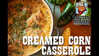 Family Recipes Creamed Corn Casserole [upl. by Wiskind]