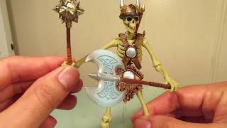 EPIC HACKS Barbarian Skeleton Figure Review 112 scale [upl. by Eelrehpotsirhc826]