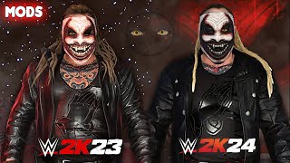 WWE 2K24 The Fiend Entrance Comparison  WWE 2K23 Mods vs WWE 2K24 [upl. by Giefer]