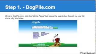 How to Delete Your Personal Information from DogPilecom  PrivacyDuckcom [upl. by Caitlin871]