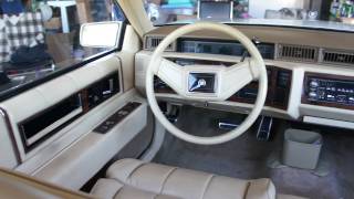 1987 Cadillac coupe deville 1 Owner 81k Orig miles [upl. by Guttery]