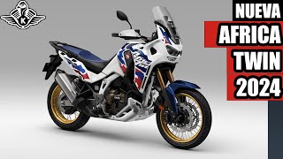 MAXI TRAIL PARA BAJITOS  Nueva Honda Africa Twin 2024 Adventure Sports [upl. by Aicilat]