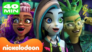 Monster High  40 MINUTOS de los MEJORES momentos de Monster High 🦇  Nickelodeon en Español [upl. by Wemolohtrab695]