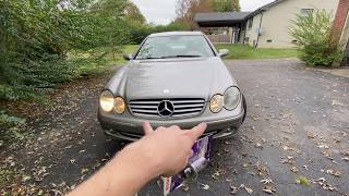 HowTo Replace Mercedes Headlight Bulbs EASY [upl. by Adia325]