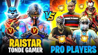 Raistar amp Tonde Gamer Vs Ultra Legendary Pro Players Best Clash Squad Battle 😲 Garena Free Fire [upl. by Heddy]