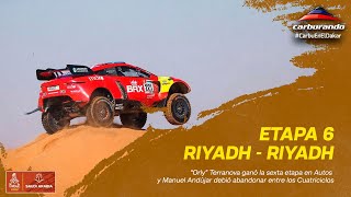 Rally Dakar 2022  Lo mejor de la etapa 6 Riyadh  Riyadh [upl. by Eiboj]