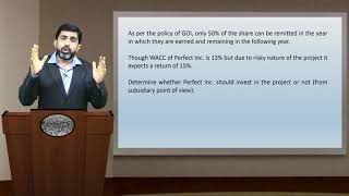 Foreign Direct Investments FDI Important Questions and Solutions Q7  CA Final SFM [upl. by Anahgem]