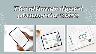 The ULTIMATE digital planners for 2022 [upl. by Ruthven452]