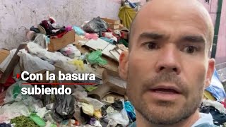 SIN CONTROL DE LA BASURA  Tepito se desborda con deshechos en la calle [upl. by Porcia]