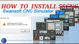 HOW TO INSTALL NANJING SWANSOFT SIMULATOR SSCNC [upl. by Apollo]