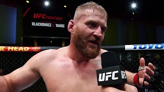 Jan Blachowicz Octagon Interview  UFC Vegas 54 [upl. by Marciano]