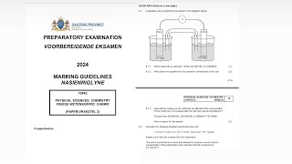 Grade 12 Galvanic  Chemistry Gauteng Provide September 2024Question 8 [upl. by Riobard]