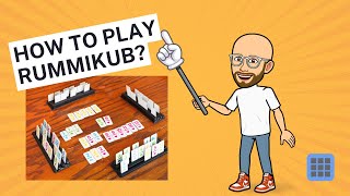 How to play Rummikub  for beginners [upl. by Garrott850]