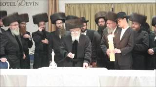 Skver Rebbe Visiting Pressburg Tammuz 5776 [upl. by Ilaw]