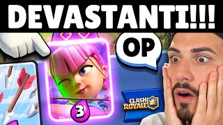 OMG REAZIONE ai NUOVI ARCIERI EVOLUTI  Clash Royale [upl. by Haneen754]