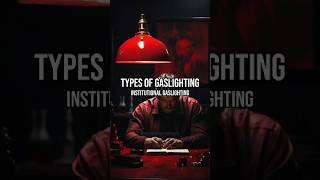 TYPES OF GASLIGHTING Institutional gaslighting 🏢 psychomancyportraits gaslighting psychology [upl. by Rycca]