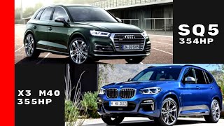 2018 BMW X3 M40 vs 2018 Audi SQ5 [upl. by Cheryl368]