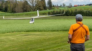 Erstflug Archaeopteryx  Segelfliegen und FSchlepp in Wittenwil 290423 [upl. by Issi]