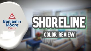 Use THIS For Gray Walls  Shoreline by Benjamin Moore Review [upl. by Bertle]