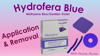 Hydrofera Blue Application and removal [upl. by Rhonda212]