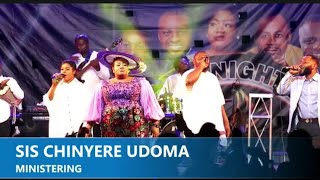 AMB CHINYERE UDOMA PERFORMS ONYE ISI AGHA AT SHABACH PRAISE ABA [upl. by Solomon]