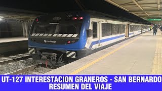 Metrotren Rancagua  UT127 interestación Graneros  San Bernardo [upl. by Novyert164]