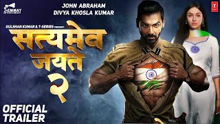 Satyamev Jayate 2  Official concept trailer John Abraham  Divya k  Milap Javeri Bhushan [upl. by Cosetta]