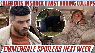 Emmerdale Spoilers Shock Caleb Milligan dies in shock twist during collapse as Nate Watches On [upl. by Rech437]