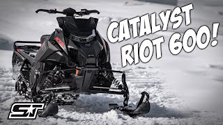 2024 Arctic Cat CATALYST Riot 600 Detailed Snowmobile Overview [upl. by Mikel]