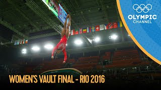 Womens Vault Final  Artistic Gymnastics  Rio 2016 Replays [upl. by Bakerman]