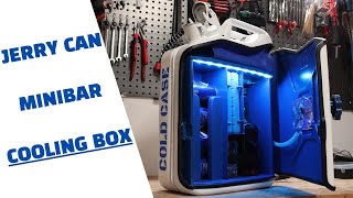 How to make a Jerry Can Minibar Cooling box [upl. by Merrielle]