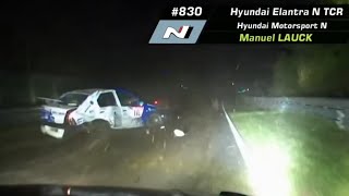 DACIA Logan CRASH  ADAC TOTALENERGIES 24H NÜRBURGRING 2023 24hNBR [upl. by Grassi]