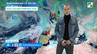 Winter is ver te zoeken temperaturen zijn voorjaarsachtig zondag veel regen op komst [upl. by Solracnauj]