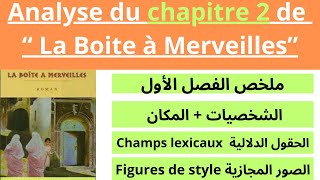 1BAC  Analyse du chapitre 2 de la boîte à merveilles Résumé idées principales شرح رائع جدا [upl. by Swisher]