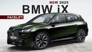 New BMW iX 2025 Facelift  FIRST LOOK at AllElectric BMW iX LCI [upl. by Ijies]