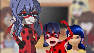 past mlb react to marinette 12 [upl. by Odette519]