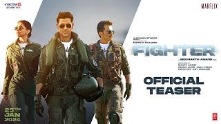 Fighter  Teaser  Hrithik Roshan  Deepika Padukone  Anil Kapoor  Siddharth Anand  25 Jan 2024 [upl. by Terle]