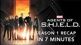 Agents of SHIELD Season 1 Recap in 7 Minutes [upl. by Shulins]