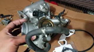 Part 1 D16y7 to D16y8 Intake manifold swap [upl. by Aniral]