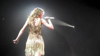 Sparks Fly  Taylor Swift  Opening of Speak Now Tour [upl. by Noicpesnoc]